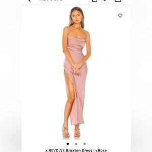 X REVOLVE BRAXTON DRESS IN ROSE
Michael Costello